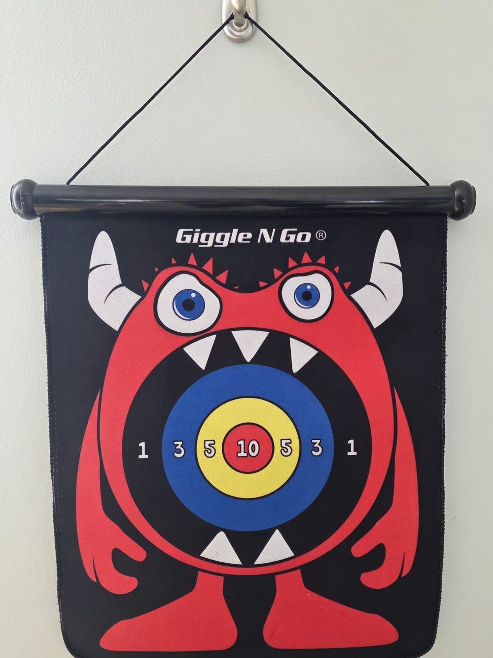 Giggle N Go Magnetic Dart Board Set, Double-Sided Kids Game - Picture 2 of 4